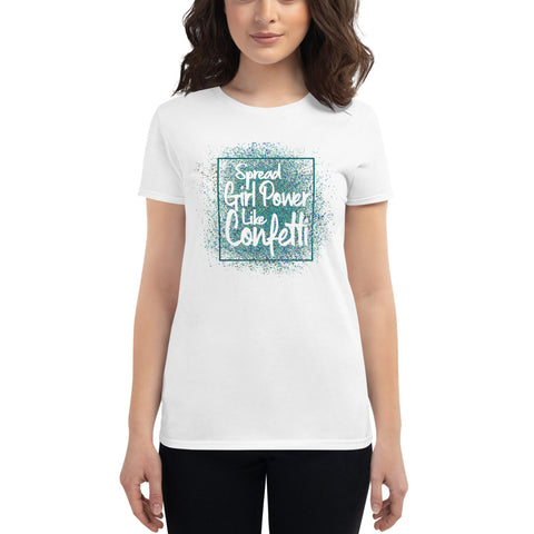 "LIKE CONFETTI" Women's short sleeve t-shirt