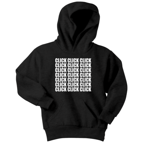 CLICK CLICK CLICK Youth Hoodie